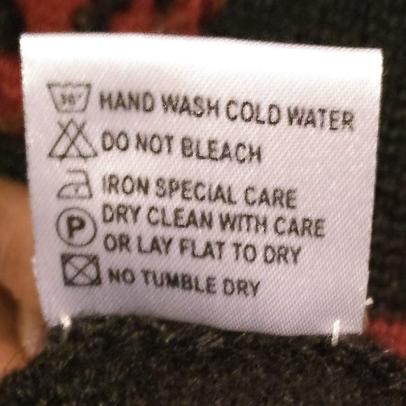 Alpaca Sweater 100% Peruvian Alpaca Tribal Knit Intarsia Sweater XS Fall/Winter - Picture 5 of 11